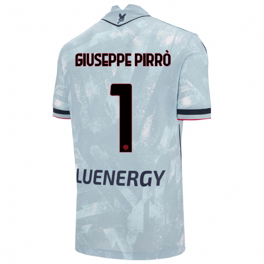 ילדים Marco Giuseppe Pirrò #1 תכלת שחור הרחק ג'רזי 2025/26 חולצה קצרה ילדים Marco Giuseppe Pirrò #1 תכלת שחור הרחק ג'רזי 2025/26 חולצה קצרה