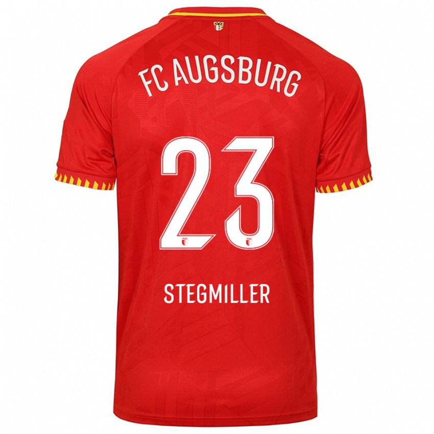 ילדים לואי סטגמילר #23 אדום צהוב הרחק ג'רזי 2025/26 חולצה קצרה