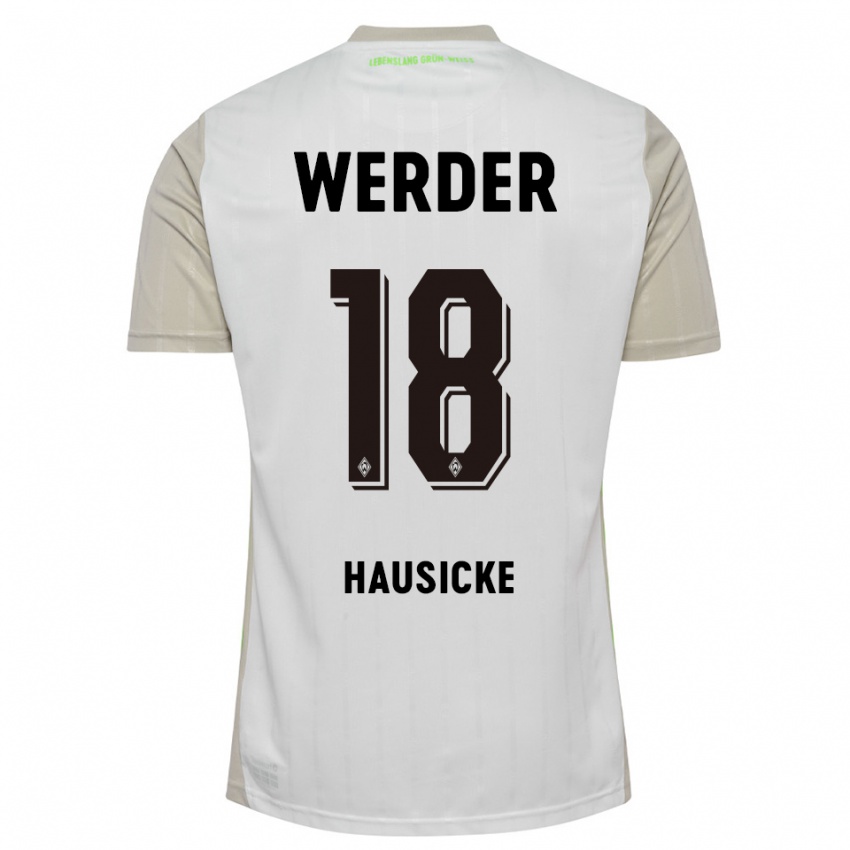 ילדים לינה האוסיקה #18 לבן שחור הרחק ג'רזי 2025/26 חולצה קצרה