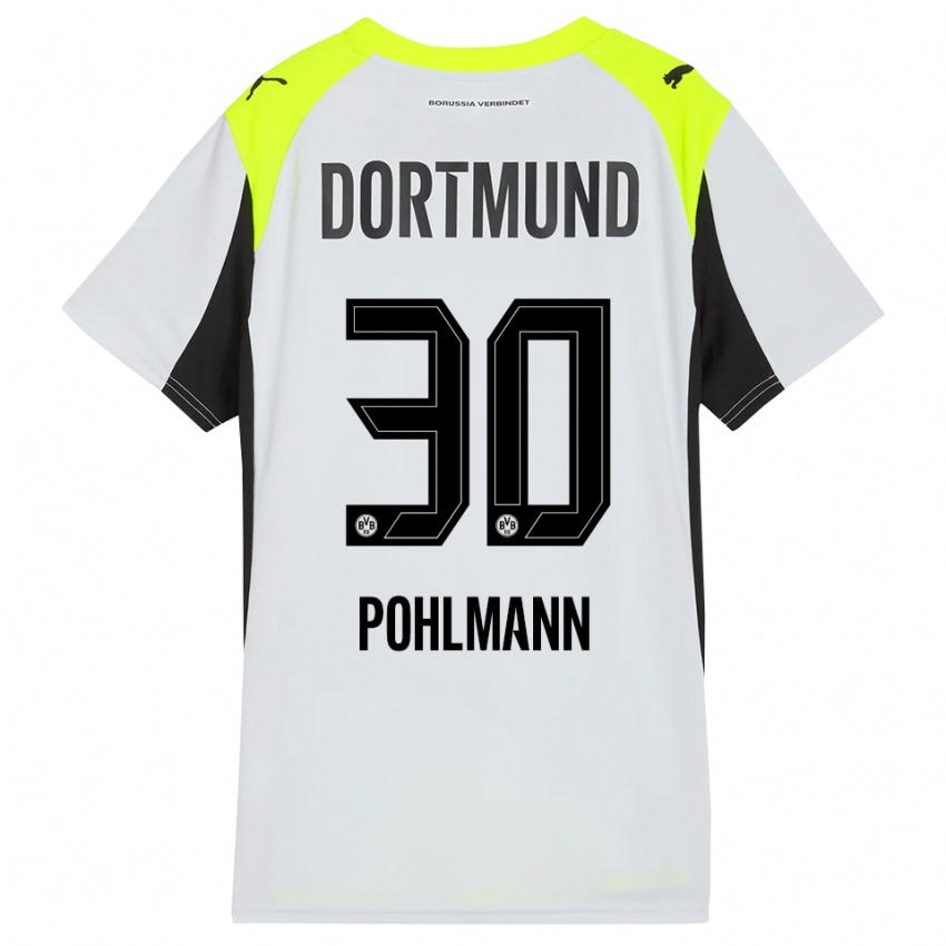 ילדים אולה פולמן #30 צהוב פלואורסצנטי הרחק ג'רזי 2025/26 חולצה קצרה