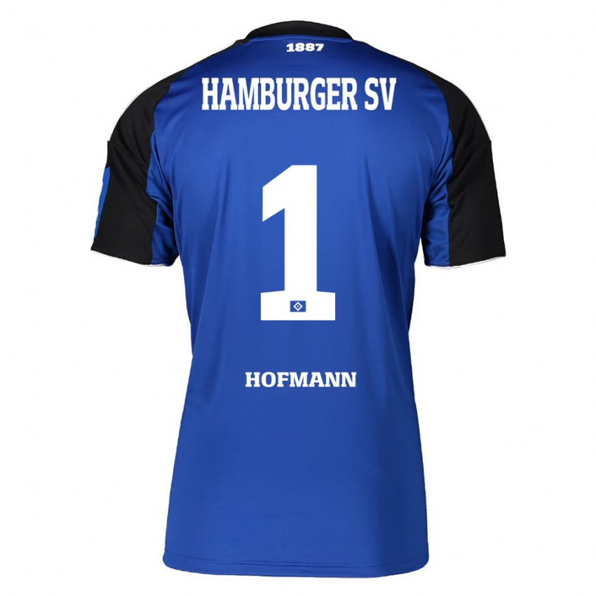 ילדים Tobias Hofmann #1 כחול שחור הרחק ג'רזי 2025/26 חולצה קצרה