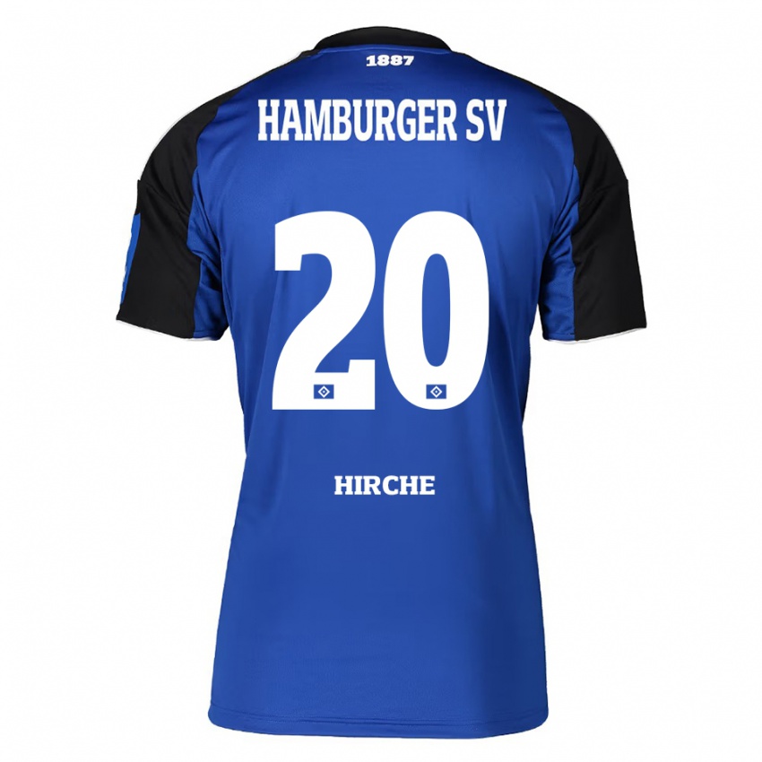 ילדים אמיליה אנג׳ליקה הירכה #20 כחול שחור הרחק ג'רזי 2025/26 חולצה קצרה