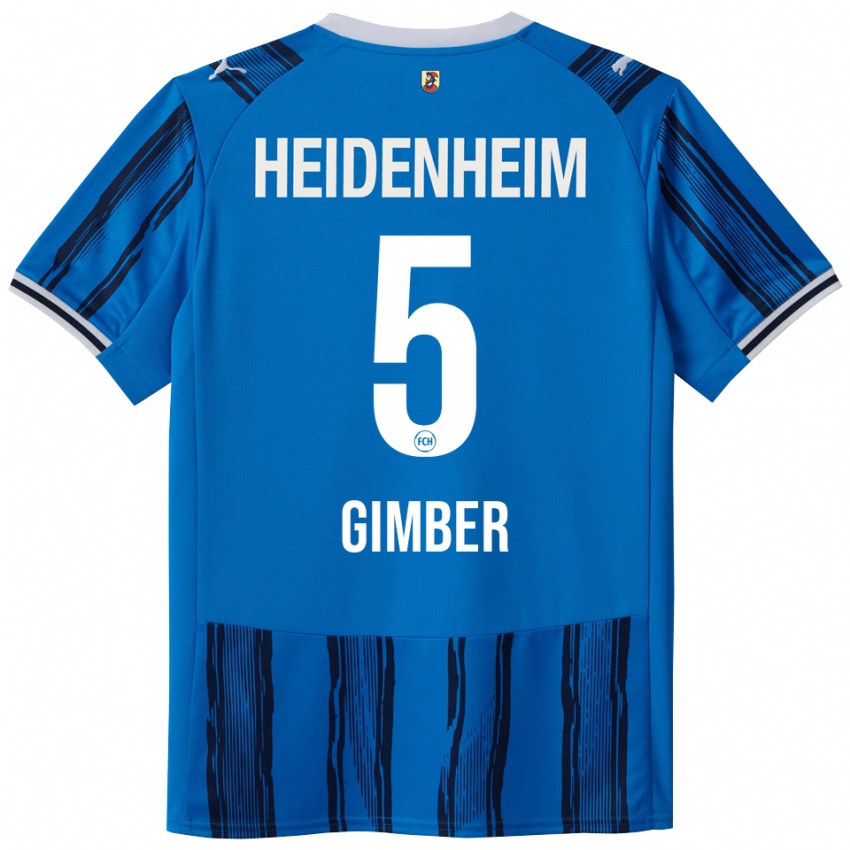 ילדים בנדיקט גימבר #5 כחול נייבי הרחק ג'רזי 2025/26 חולצה קצרה