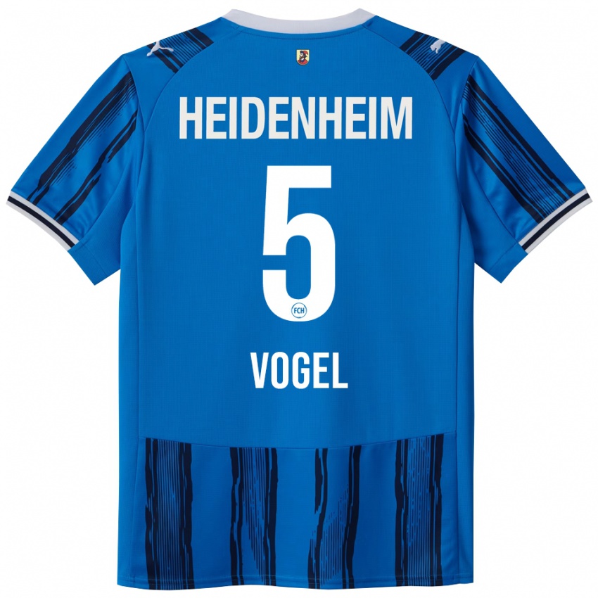 ילדים Maximilian Vogel #5 כחול נייבי הרחק ג'רזי 2025/26 חולצה קצרה