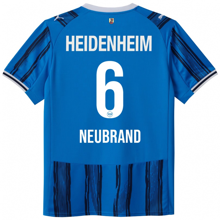 ילדים Tina Neubrand #6 כחול נייבי הרחק ג'רזי 2025/26 חולצה קצרה