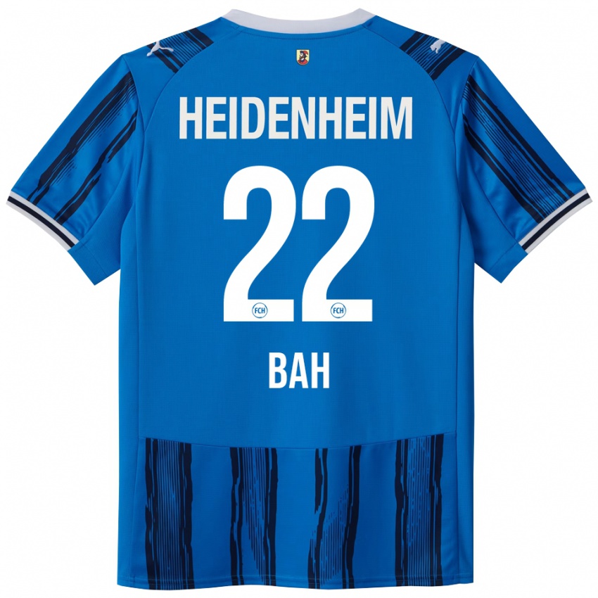 ילדים Tigidankay Bah #22 כחול נייבי הרחק ג'רזי 2025/26 חולצה קצרה