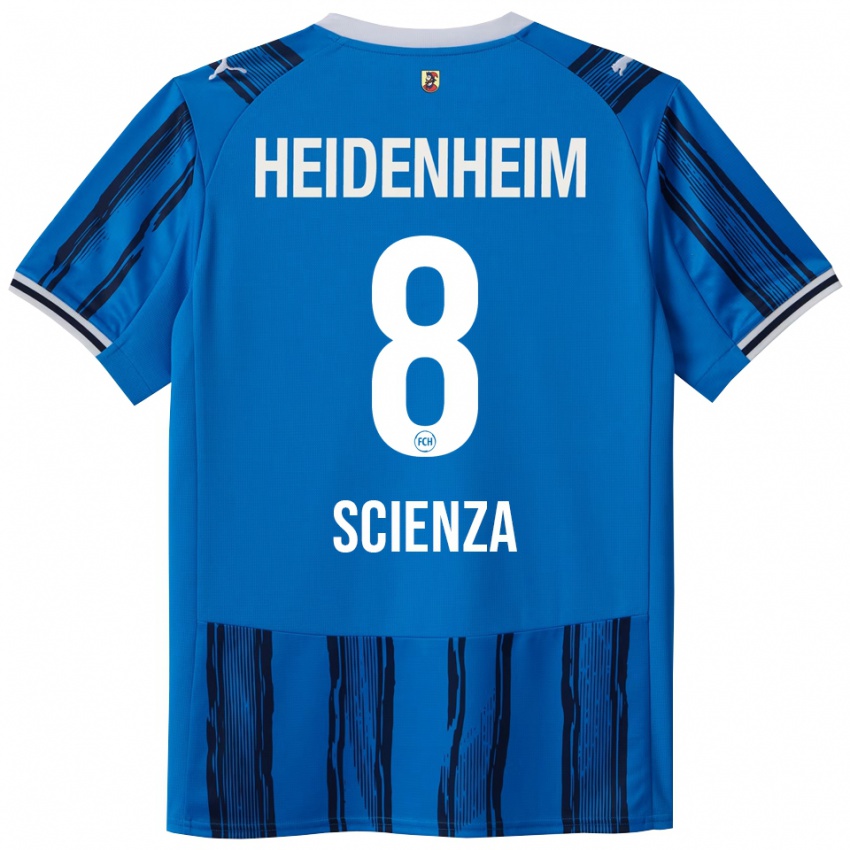 ילדים לאו סקינזה #8 כחול נייבי הרחק ג'רזי 2025/26 חולצה קצרה