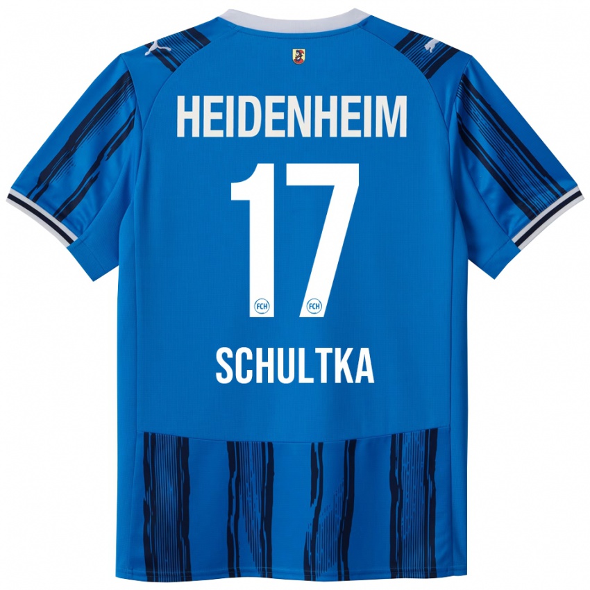 ילדים סילאס שולטקה #17 כחול נייבי הרחק ג'רזי 2025/26 חולצה קצרה