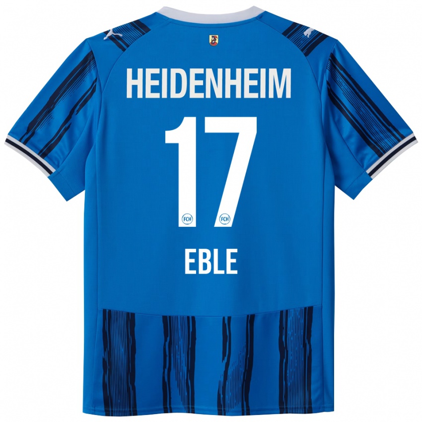 ילדים Julian Eble #17 כחול נייבי הרחק ג'רזי 2025/26 חולצה קצרה