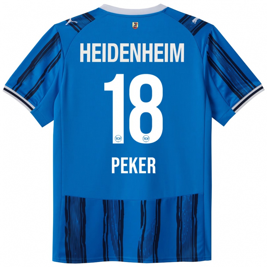 ילדים סנה סילה פקר #18 כחול נייבי הרחק ג'רזי 2025/26 חולצה קצרה