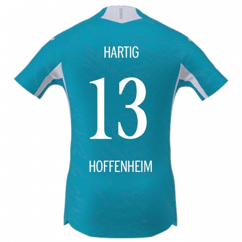 ילדים Isabella Hartig #13 תכלת הרחק ג'רזי 2025/26 חולצה קצרה