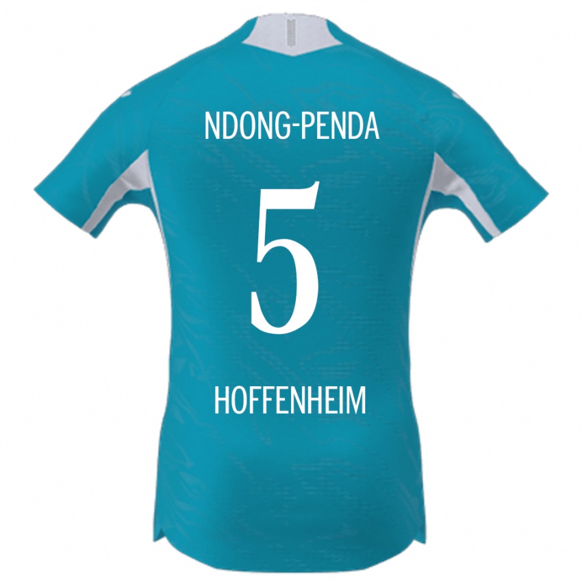 ילדים מקסימה פלוריאן נדונג פנדה #5 תכלת הרחק ג'רזי 2025/26 חולצה קצרה