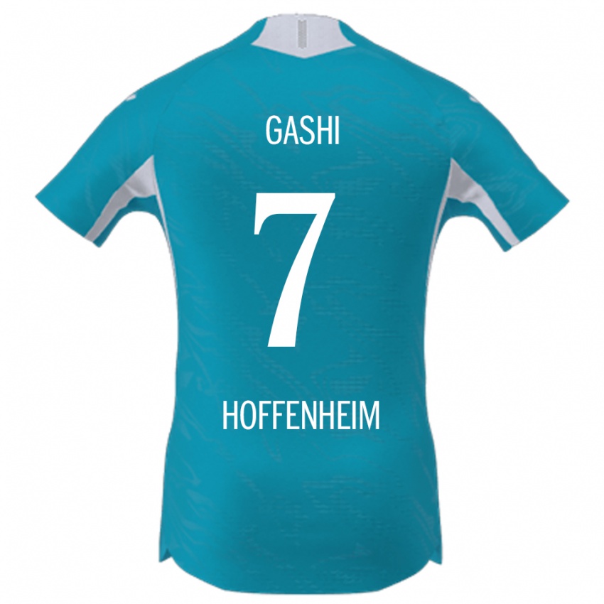 ילדים Fanol Gashi #7 תכלת הרחק ג'רזי 2025/26 חולצה קצרה