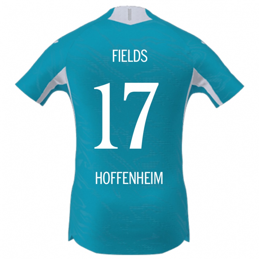 ילדים Jykese Fields #17 תכלת הרחק ג'רזי 2025/26 חולצה קצרה