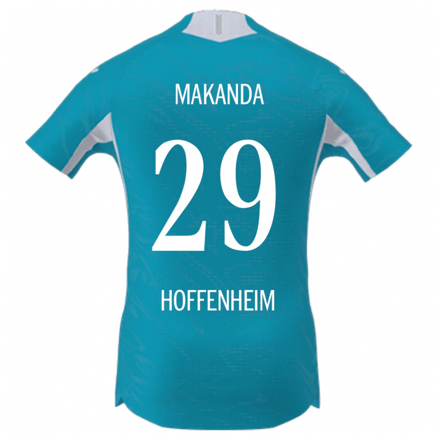 ילדים Blessing Makanda #29 תכלת הרחק ג'רזי 2025/26 חולצה קצרה