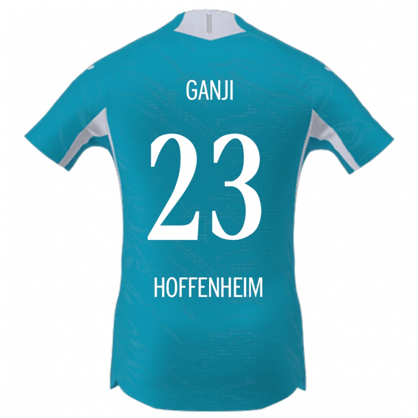 ילדים Leon Ganji #23 תכלת הרחק ג'רזי 2025/26 חולצה קצרה