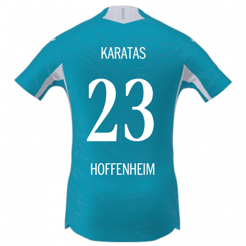 ילדים Can Karatas #23 תכלת הרחק ג'רזי 2025/26 חולצה קצרה