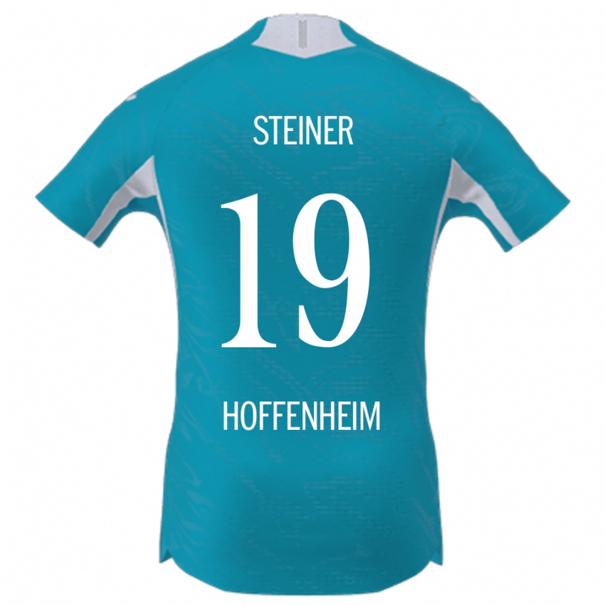 ילדים Marie Steiner #19 תכלת הרחק ג'רזי 2025/26 חולצה קצרה