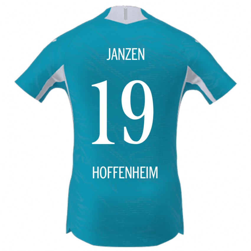 ילדים Mathilde Janzen #19 תכלת הרחק ג'רזי 2025/26 חולצה קצרה