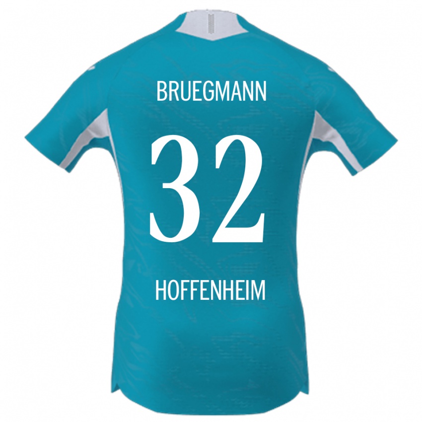 ילדים Lukas Bruegmann #32 תכלת הרחק ג'רזי 2025/26 חולצה קצרה