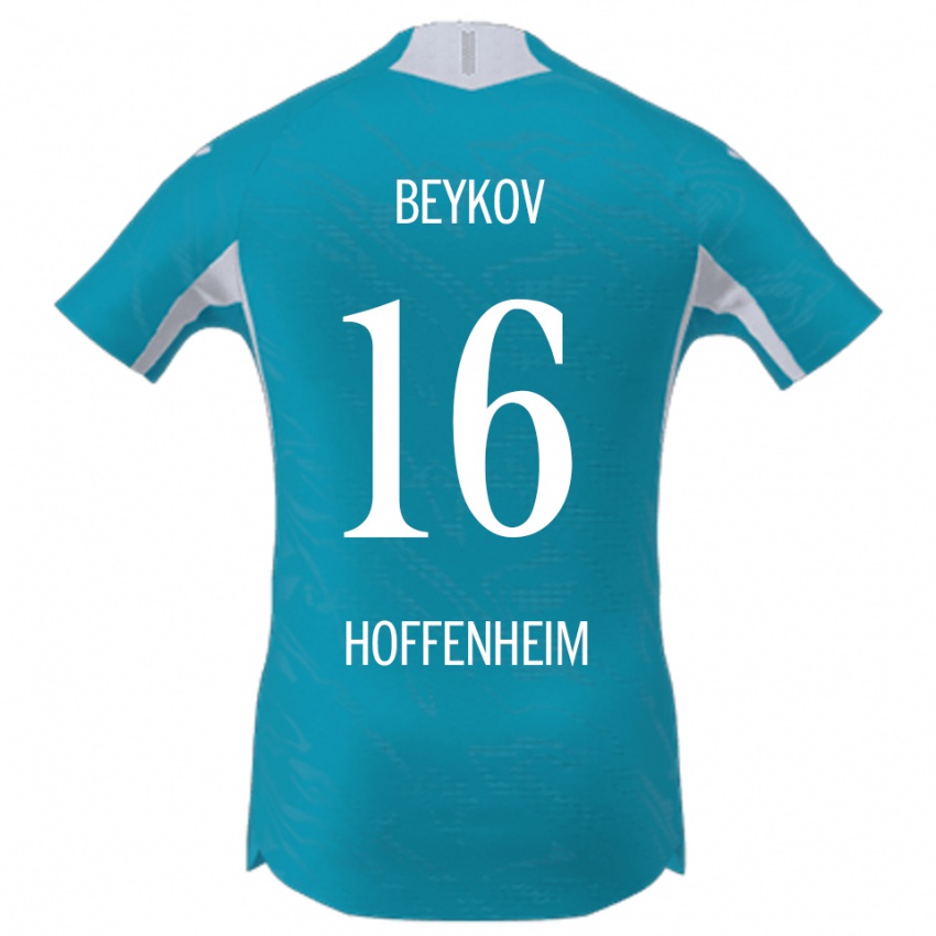 ילדים Viktor Beykov #16 תכלת הרחק ג'רזי 2025/26 חולצה קצרה