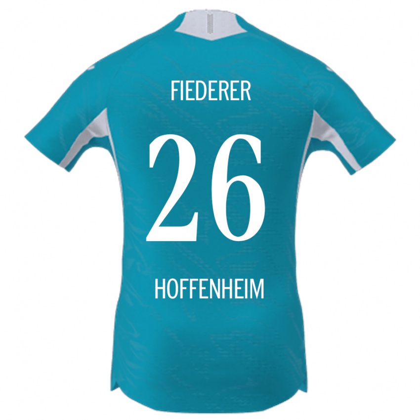 ילדים טום פידרר #26 תכלת הרחק ג'רזי 2025/26 חולצה קצרה