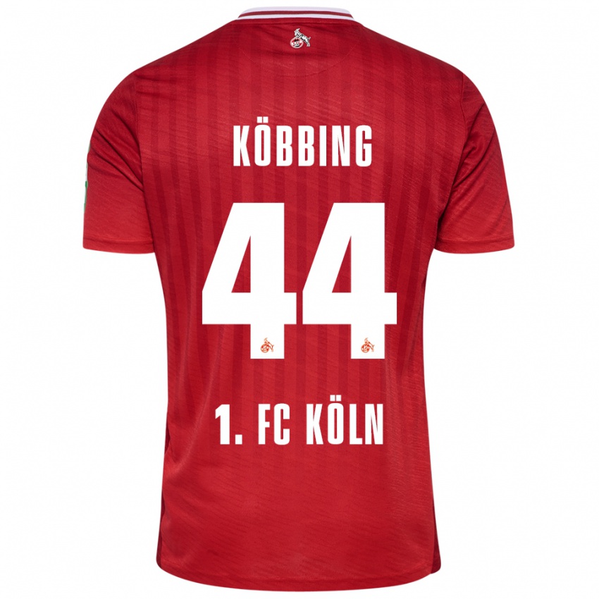 ילדים מתיאס קובינג #44 אדום לבן הרחק ג'רזי 2025/26 חולצה קצרה