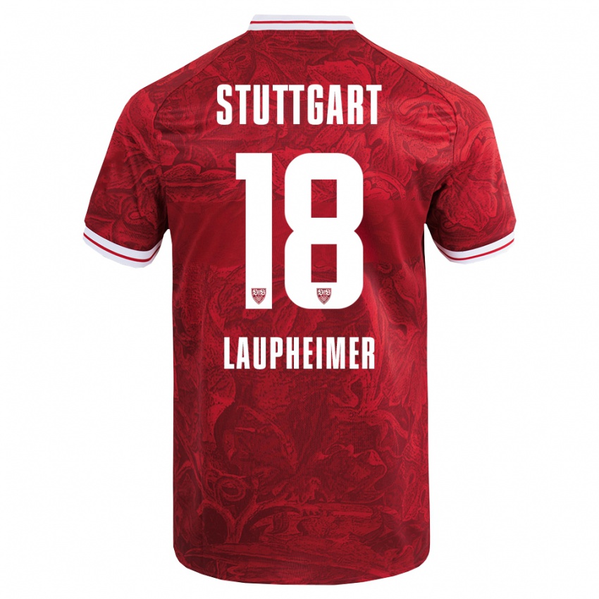 ילדים לוקאס לופיימר #18 אדום שחור הרחק ג'רזי 2025/26 חולצה קצרה