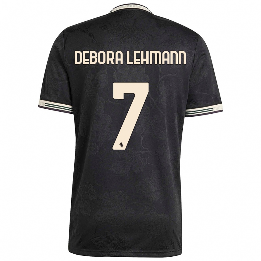 ילדים אלישה להמן #7 שחור לבן ירוק ג'רזי קיט שלישי 2025/26 חולצה קצרה