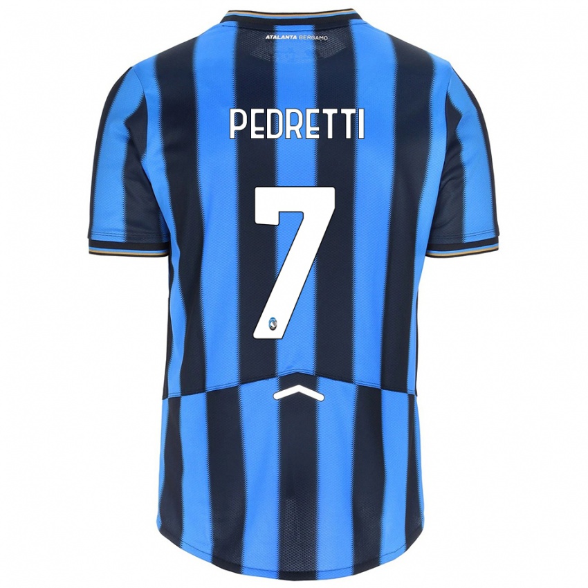 גברים מטיה פדרטי #7 תכלת שחור ג'רזי ביתית 2025/26 חולצה קצרה