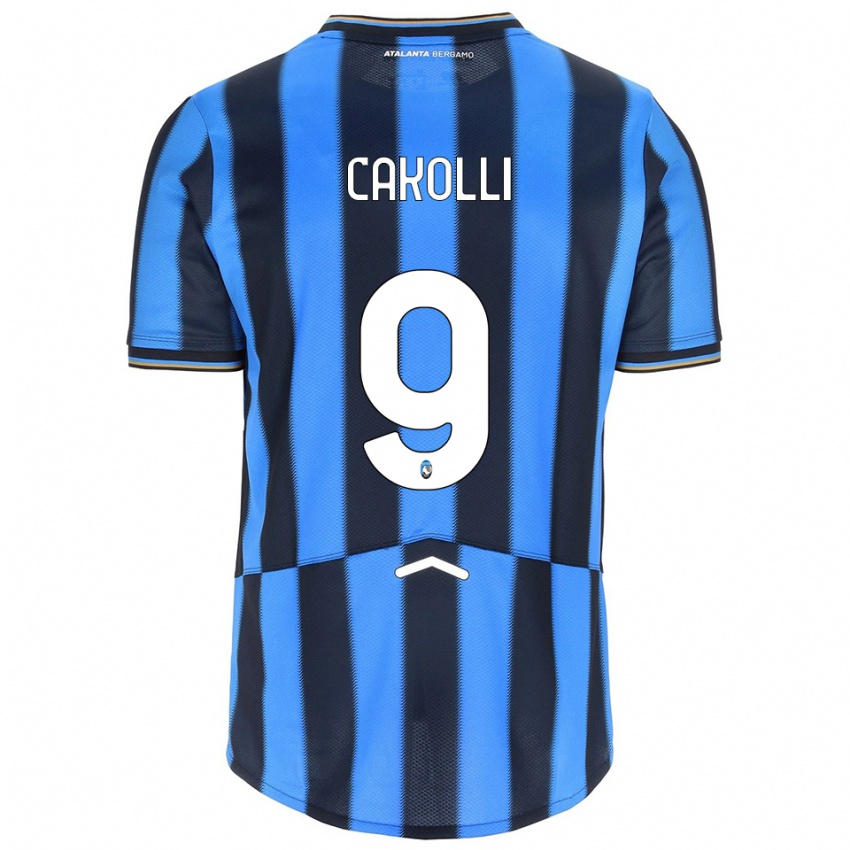 גברים דיון קאקולי #9 תכלת שחור ג'רזי ביתית 2025/26 חולצה קצרה