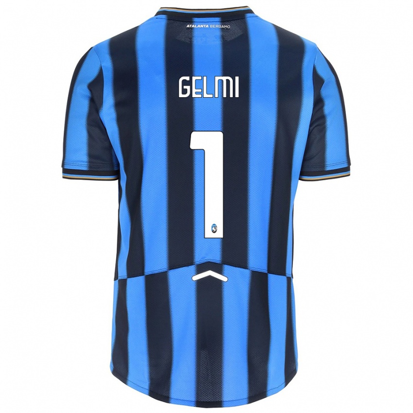 גברים לודוביקו גלמי #1 תכלת שחור ג'רזי ביתית 2025/26 חולצה קצרה