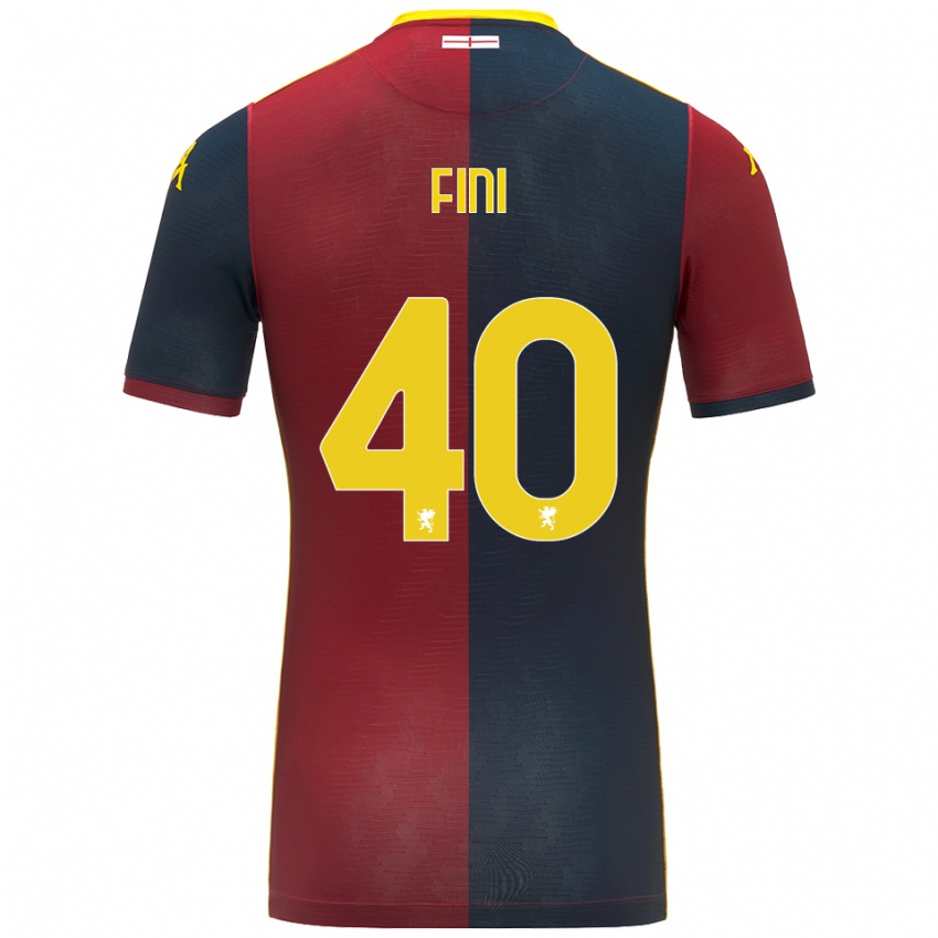 גברים סיידו פיני #40 אדום כחול מלכותי ג'רזי ביתית 2025/26 חולצה קצרה