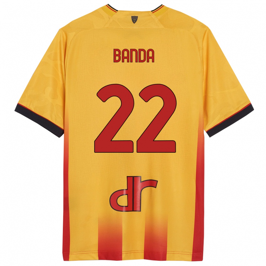 גברים לאמק באנדה #22 צהוב כתום ג'רזי ביתית 2025/26 חולצה קצרה