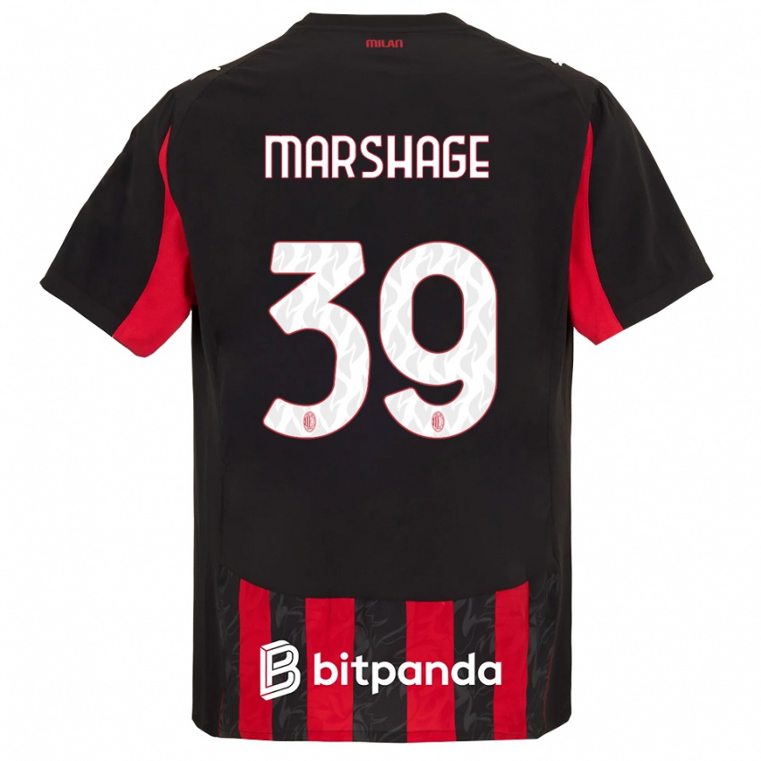 גברים וילגוט מרשג' #39 אדום שחור ג'רזי ביתית 2025/26 חולצה קצרה