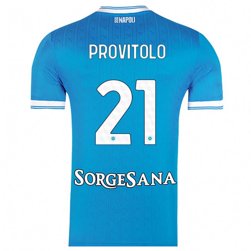 גברים וינצ'נזו פרוביטולו #21 תכלת לבן ג'רזי ביתית 2025/26 חולצה קצרה