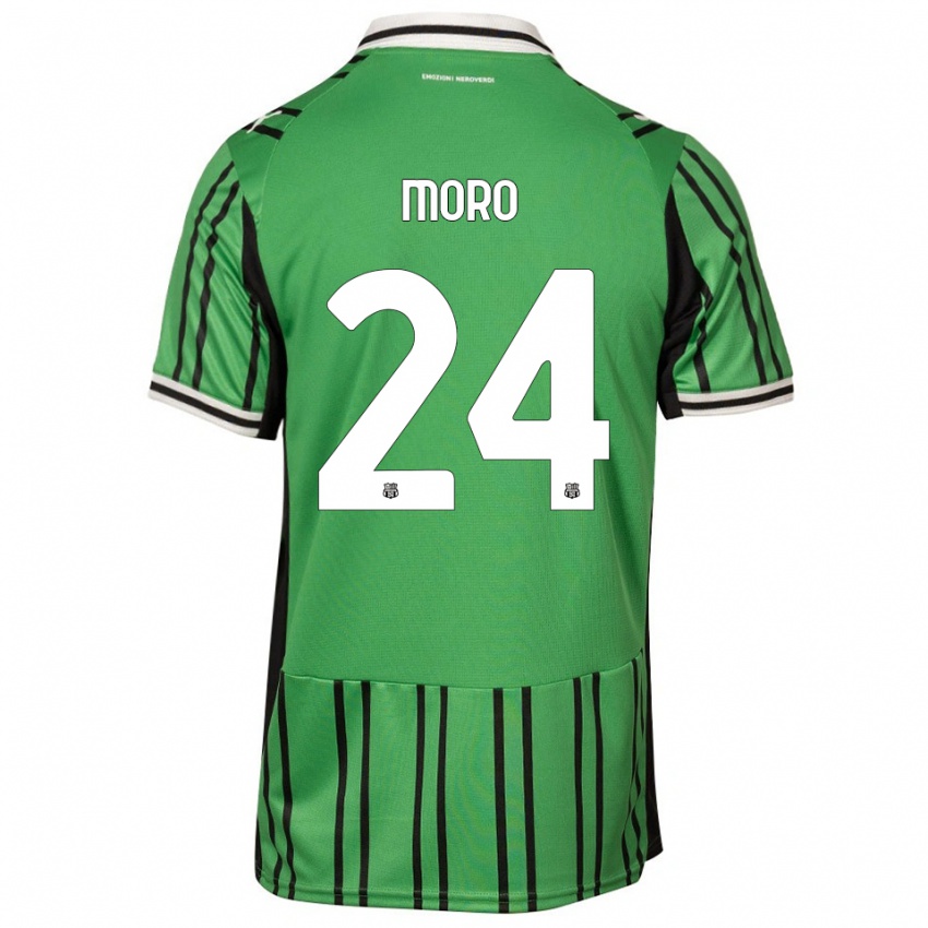 גברים לוקה מורו #24 ירוק שחור ג'רזי ביתית 2025/26 חולצה קצרה