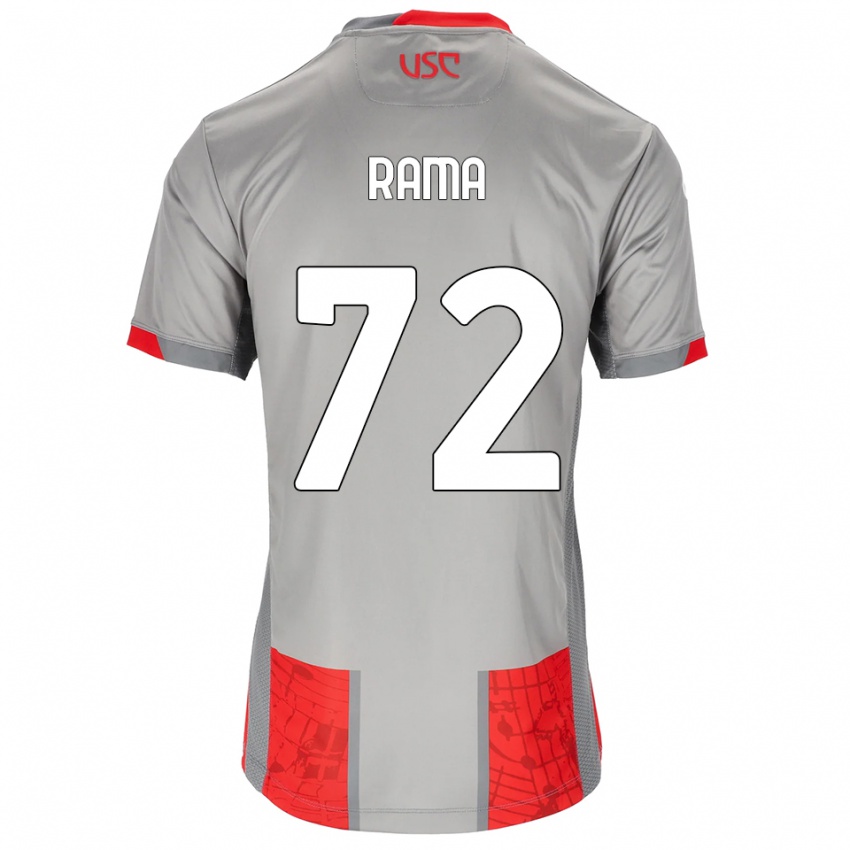 גברים Alex Rama #72 אדום אפור ג'רזי ביתית 2025/26 חולצה קצרה