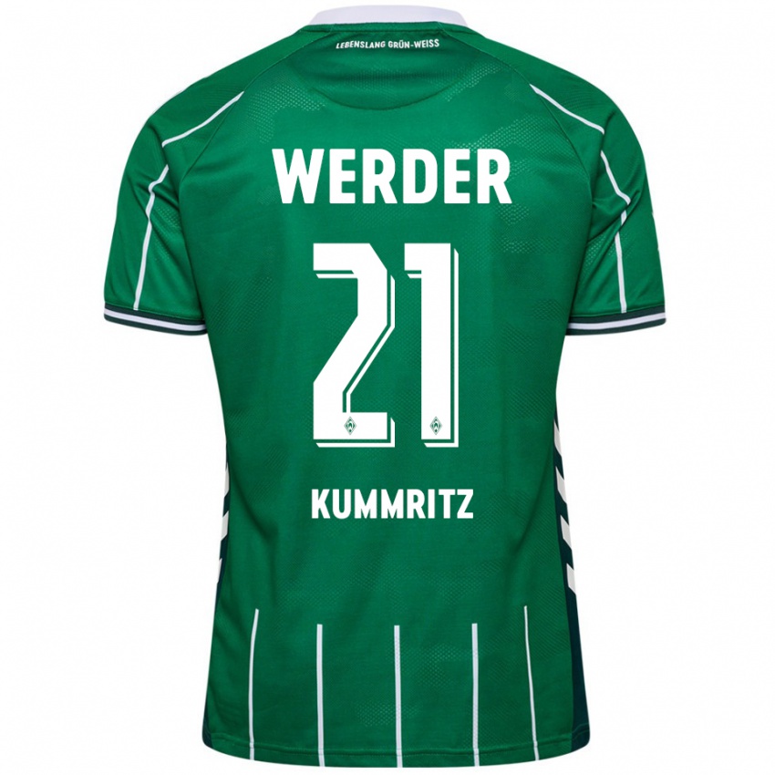 גברים ליאם בנט קומריץ #21 ירוק לבן ג'רזי ביתית 2025/26 חולצה קצרה