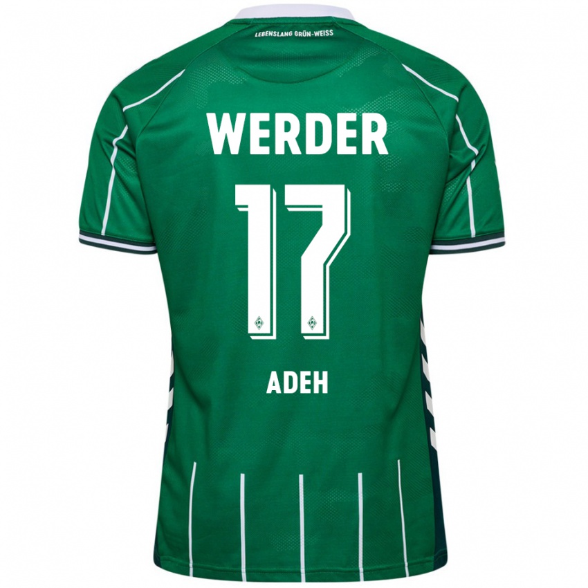 גברים בוב-איגנטיוס עדה #17 ירוק לבן ג'רזי ביתית 2025/26 חולצה קצרה