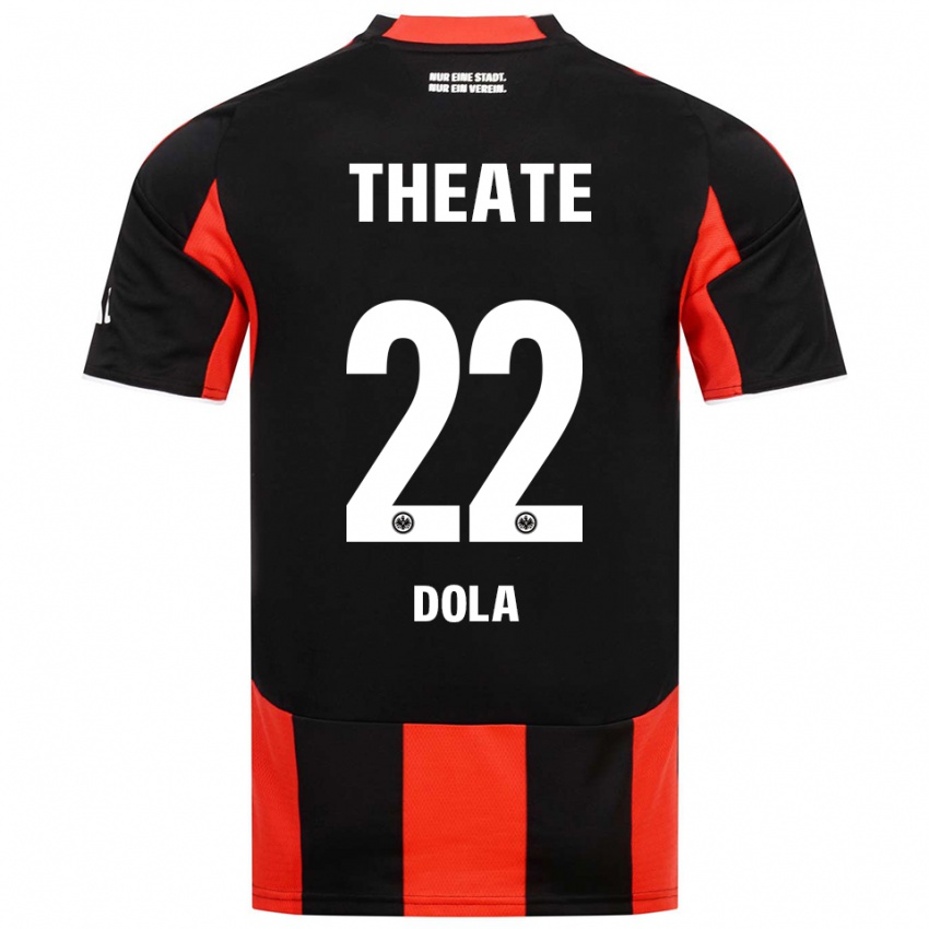 גברים Igor Dola #22 שחור אדום ג'רזי ביתית 2025/26 חולצה קצרה