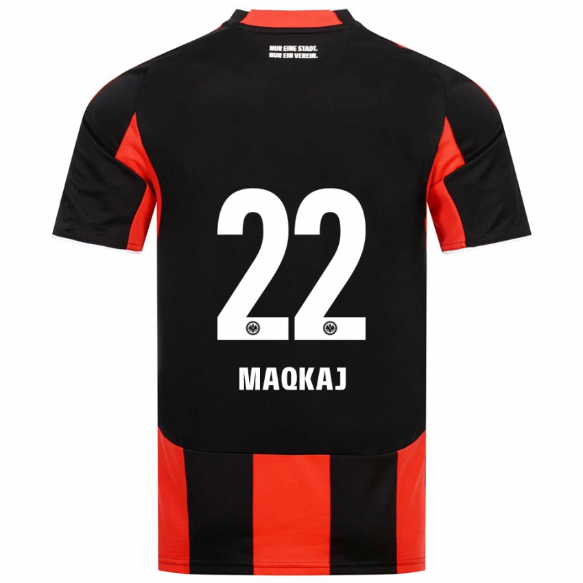 גברים דריטן מקאג' #22 שחור אדום ג'רזי ביתית 2025/26 חולצה קצרה