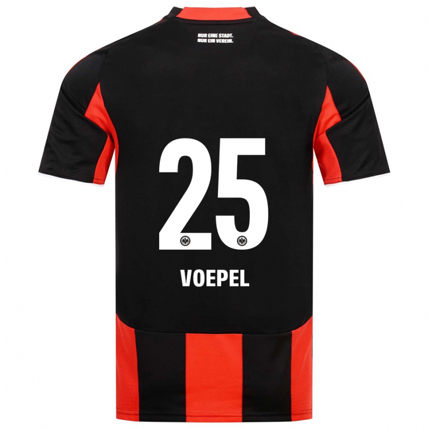 גברים לוקאס וואפל #25 שחור אדום ג'רזי ביתית 2025/26 חולצה קצרה