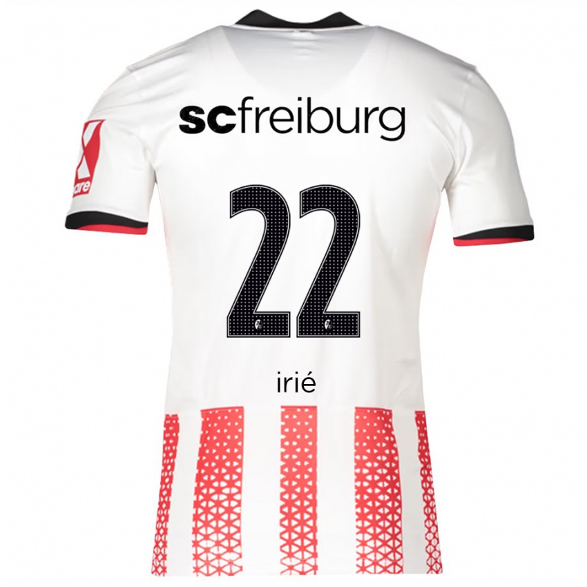 גברים סיריאק אירייה #22 לבן אדום ג'רזי ביתית 2025/26 חולצה קצרה