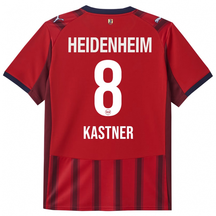 גברים Mara Kastner #8 אדום נייבי ג'רזי ביתית 2025/26 חולצה קצרה
