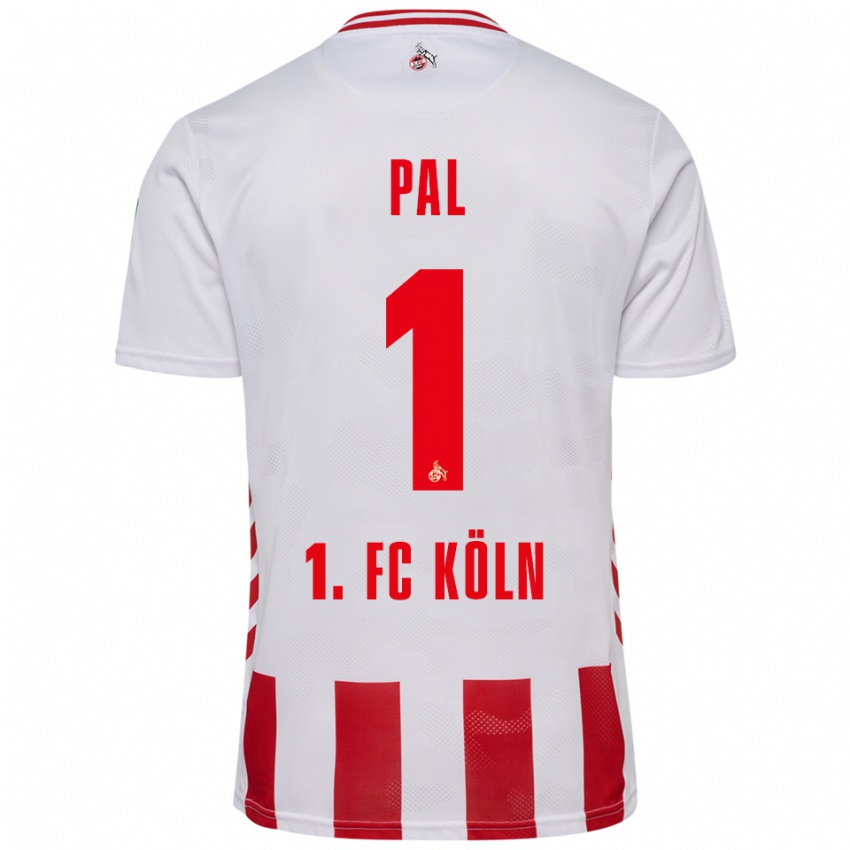 גברים יסמין פאל #1 לבן אדום ג'רזי ביתית 2025/26 חולצה קצרה