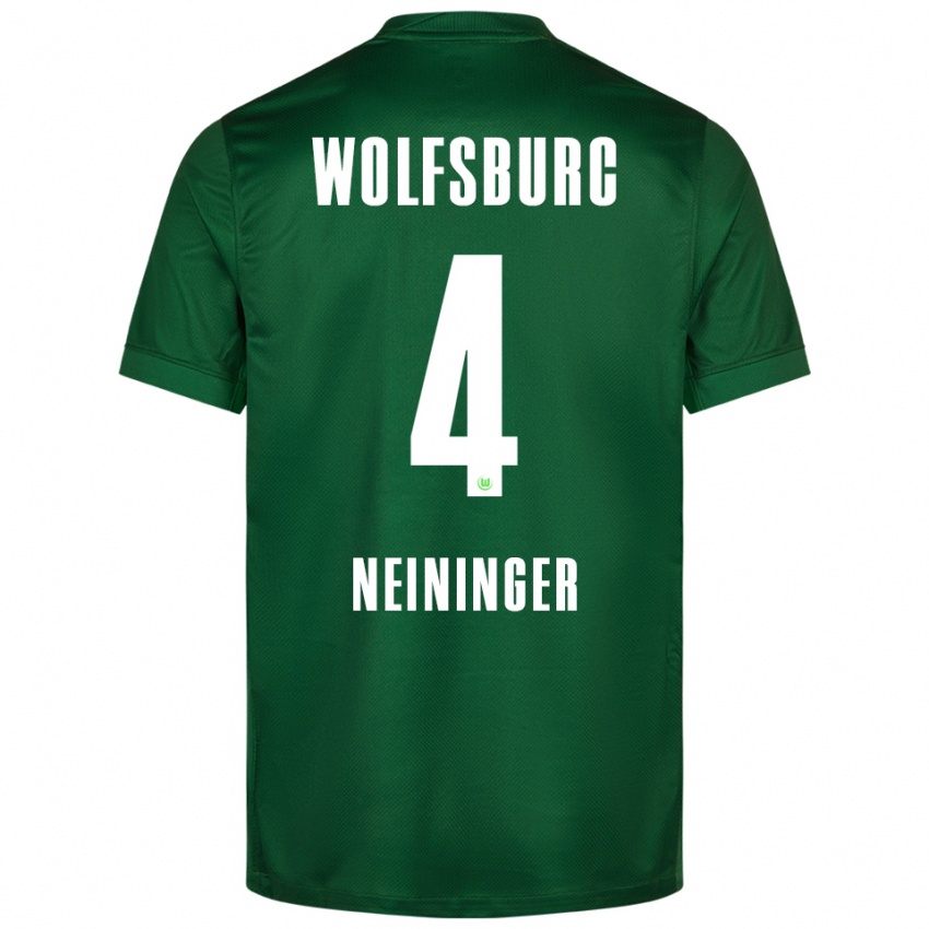 גברים עד ניינינגר #4 ירוק לבן ג'רזי ביתית 2025/26 חולצה קצרה