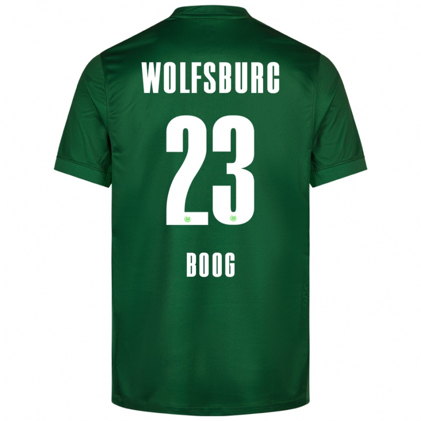 גברים מיגל בוג #23 ירוק לבן ג'רזי ביתית 2025/26 חולצה קצרה