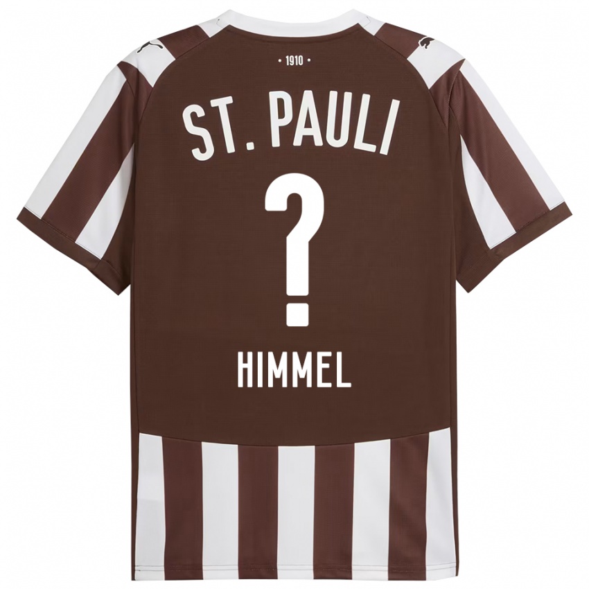 גברים Christian Himmel #0 קפה לבן ג'רזי ביתית 2025/26 חולצה קצרה