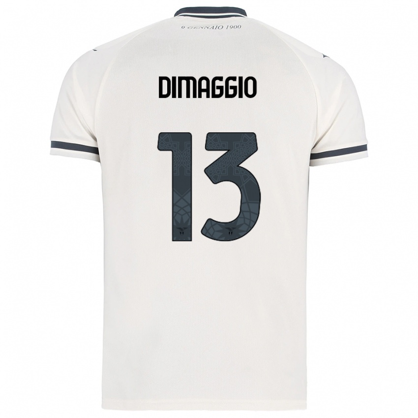 גברים Cosimo Dimaggio #13 לבן נייבי הרחק ג'רזי 2025/26 חולצה קצרה